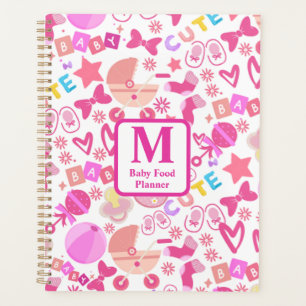Cute Rose Baby Girl Nursery Motif personnalisé