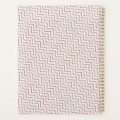 Cute rose Bourgogne Faux Or Floral Unicorne Enfant (Dos)