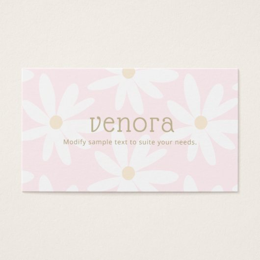 Cute Rose Daisy Floral (Devant)