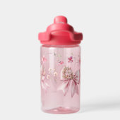 Cute Rose Floral Bow Girl Photo Bouteille d'eau Ca (Salle de sport)