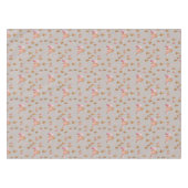 Cute rose Gris Gris Sucres de canne Nappes (Devant (Horizontal))
