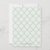 Cute rose Kitchen Gadget Invitation à la douche nu (Dos)