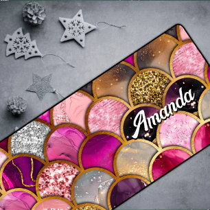 Cute rose rose or sirène échelles girly