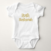 Cute Rosh Hashanah Design Romper (Voorkant)