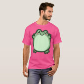 Cute Round Frog T-shirt (Voorkant volledig)