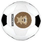 Cute Round Hedegel Voetbal (Gedraaid)