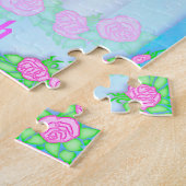 Cute Royal Princess Castle  Puzzle Legpuzzel (Zijkant)