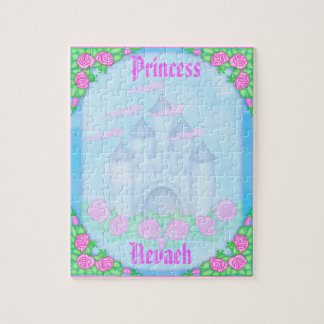Cute Royal Princess Castle  Puzzle Legpuzzel