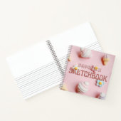 Cute roze, aangepast Kind Notitieboek (Binnen)