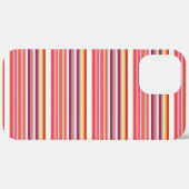 Cute roze bruine strepen Case-Mate iPhone case (Achterkant (horizontaal))