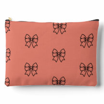 Cute Roze Coquette Strik Patroon Potloodetui Case