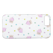 Cute roze cupcakes patroon Case-Mate iPhone case (Achterkant (Horizontaal))