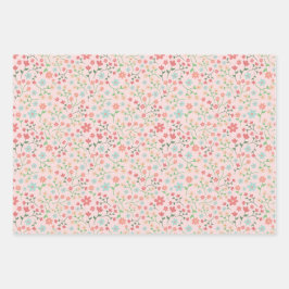 Cute roze esthethethetische paasthema inpakpapier vel