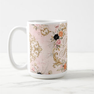 Cute Roze Halloween Koffiemok - Gelukkig Halloween