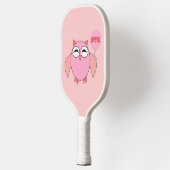 Cute roze liefde je baart pickleball paddle (Links)