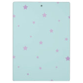 Cute roze, persoonlijk geïndividualiseerd magnetis klembord (Achterkant)