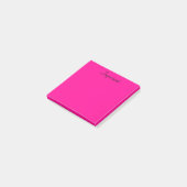 Cute roze post-it® notes (Schuin)