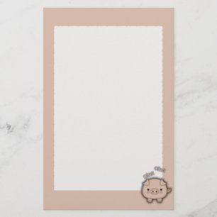Cute roze Roze Briefpapier