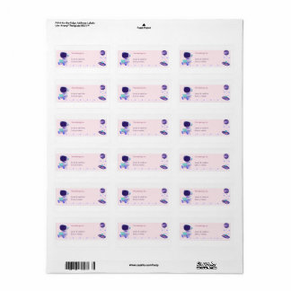 Cute Roze Ruimtevaarder Schoolnaamlabels Etiket