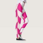 Cute roze snoeprietpatroon leggings (Rechts)