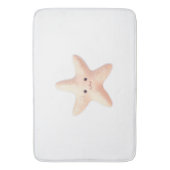 Cute roze Starfish Badmat (Voorkant Verticaal)