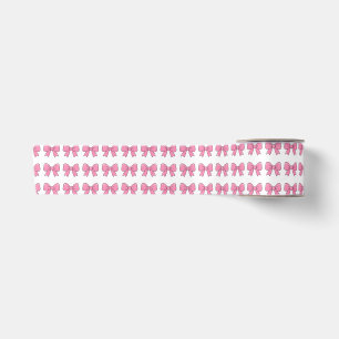 Cute Roze Strik Lint Ontwerp – Meisjesachtige Kawa