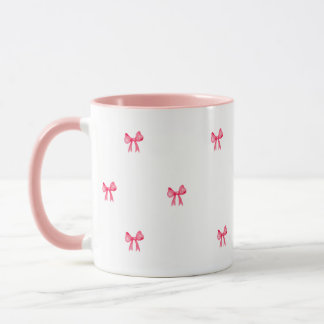 Cute Roze Vrouwelijke Koffiekop Mok