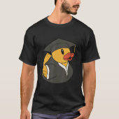 Cute Rubber Duck Graduate Rubber Ducky Rubber Duck T-shirt (Voorkant)
