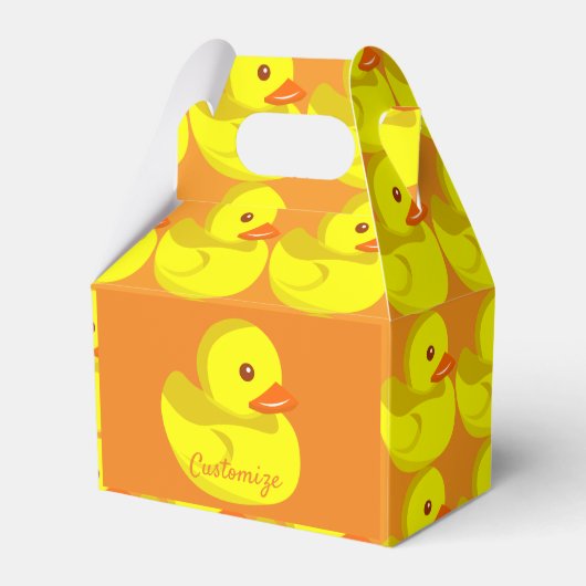 Cute Rubber Duck Thunder_Cove Bedankdoosjes (Voorkant Zijde)
