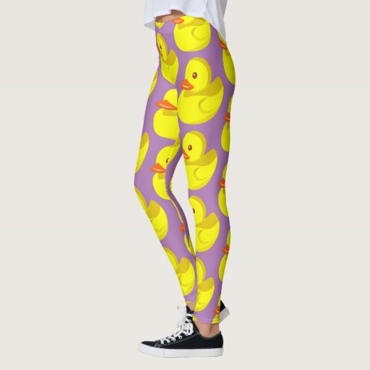 Cute Rubber Duck Thunder_Cove Leggings (Links)