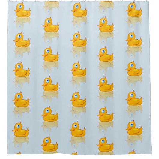 Cute Rubber Ducks Douchegordijn (Voorkant)