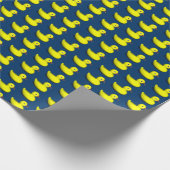 Cute Rubber Ducks Tiled Pattern Cadeaupapier (Hoek)