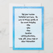 Cute Rubber Ducky/Blue Bubbles Kaart (Achterkant)