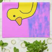 Cute Rubber Eendje Keukenhanddoeken (Gevouwen)