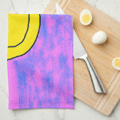 Cute Rubber Eendje Keukenhanddoeken (Quarter Fold)