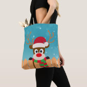 Cute Rudolph the Red Nose Reindeer | CANVAS TAS (Dichtbij)