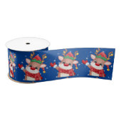 Cute Rudolph The Red Nose Reindeer Kerstmis Lint (Spoel)