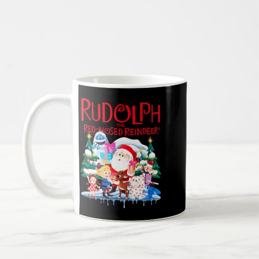 Cute Rudolph The Red Nosed Reindeer Christmas Spec Koffiemok (Links)