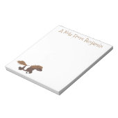 Cute run Shetland pony illustration Notitieblok (Gedraaid)