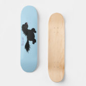 Cute run Shetland pony illustration Skateboard (Voorkant)