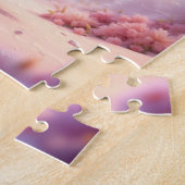 Cute Running Puppy Astronaut Jigsaw Puzzle (Côté)