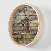 Cute Rustic  Nederlandse Waterverf windmolen (Hoek)