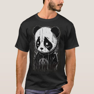 Cute sad panda t-shirt