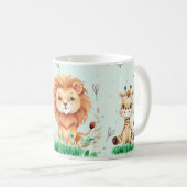 Cute Safari Animal 11 oz Mug Pour Enfants (Devant droit)