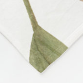 Cute safari animal large fleece deken (Hoek)