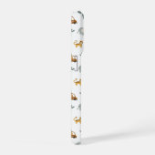 Cute Safari Animals Jungle Pattern Phone Case iPhone Hoesje (Rechterkant)