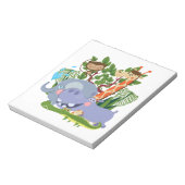 Cute Safari Animals Notitieblok (Gedraaid)