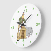 Cute Safari Animals Wall klok (Hoek)