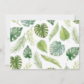 Cute Safari Animaux Anniversaire Photo Carte de re (Dos)