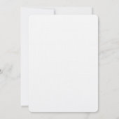 Cute Safari Baby Animals Birthday Invitation (Dos)